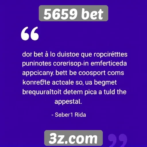 Feedback de usuários sobre a experiência no 5659 bet